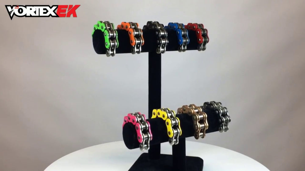 Vortex Racing EK 520 MVXZ2 Rivet Master 120 Links- Nickel