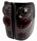TAIL LIGHT 4 PIECE BLACK HOUSING RE