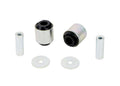 Radius arm - lower bushing 2 Shell Bushings 2 Tubes 2 Washers Install Guide Grease