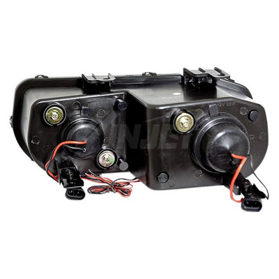 Winjet black headlights