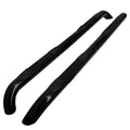 3 INCHES ROUND SIDE STEP BAR - BLAC