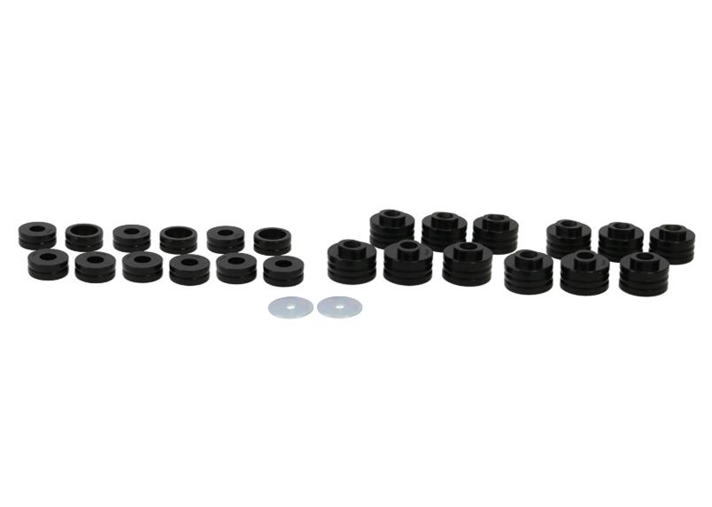 Body mount - bushings 24 Bushings 2 Washers Grease Install Guide
