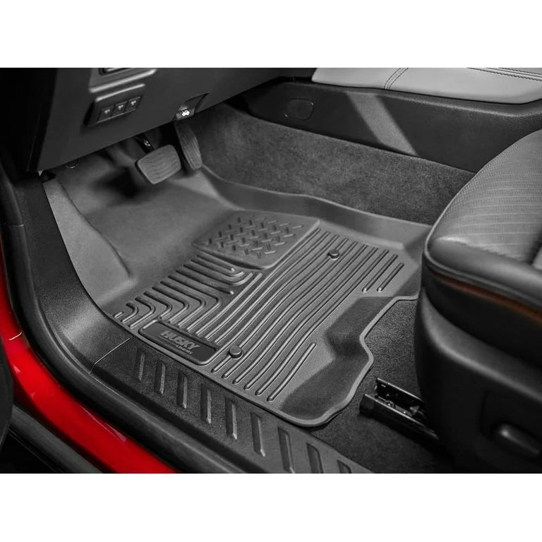 1823 TACOMA (MANUAL TRANS) CREW CAB WEATHERBEATER FR & 2ND ROW FLOOR LINER BLAC