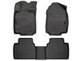 Weatherbeater Front & 2nd Seat Floor Liners For 2006-2012 Zephyr/Fusion/MKZ/Milan Husky Liners
