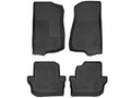18C WRANGLER (JL) 2DR WEATHERBEATER FR & 2ND ROW FLOOR LINER BLACK