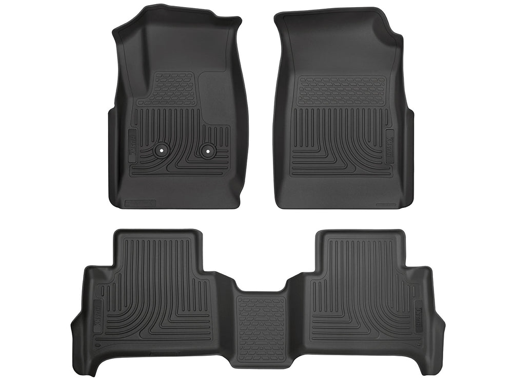 1522 COLORADO CREW CAB WEATHERBEATER FR & 2ND ROW FLOOR LINER BLACK