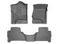 1520 ESCALADE WB FRONT & 2ND ROW FLOOR LINER BLACK