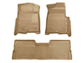 Husky Liners 09-12 Ford F-150 Super Crew Cab WeatherBeater Combo Tan Floor Liners