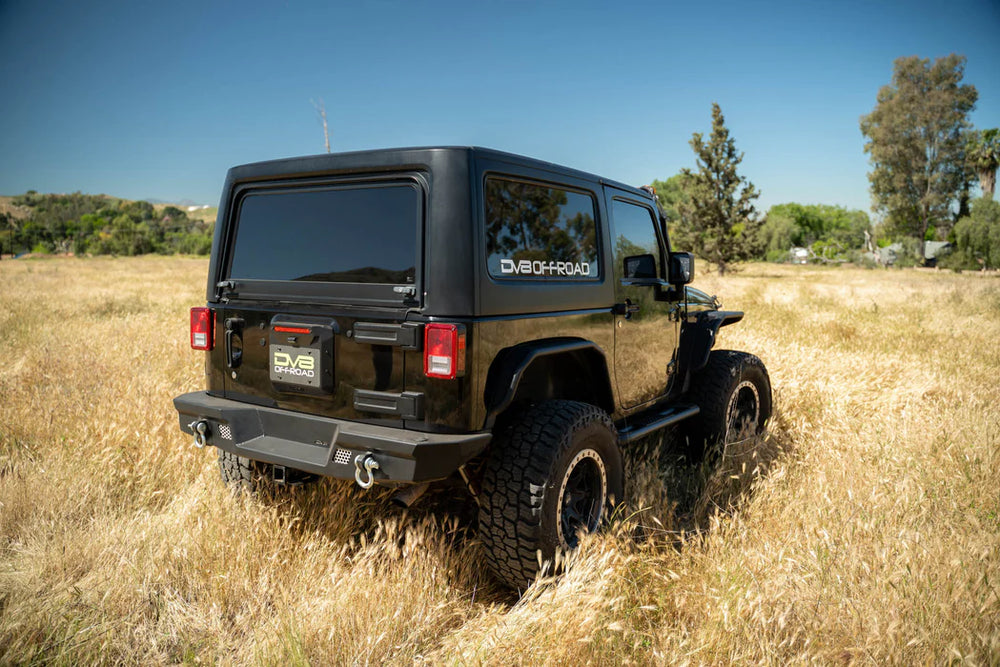DV8 Offroad 07-18 Jeep Wrangler JK Spare Tire Delete