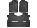 17C RIDGELINE FRONT & 2ND ROW WEATHERBEATER FLOOR LINER BLACK