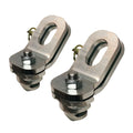 GEN-Y Hitch 1 Pair Plate Style Puck Anchor Assembly For Dodge Ram - GH-103535