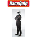 RaceQuip Black SFI-1 1-L Suit - Medium Tall