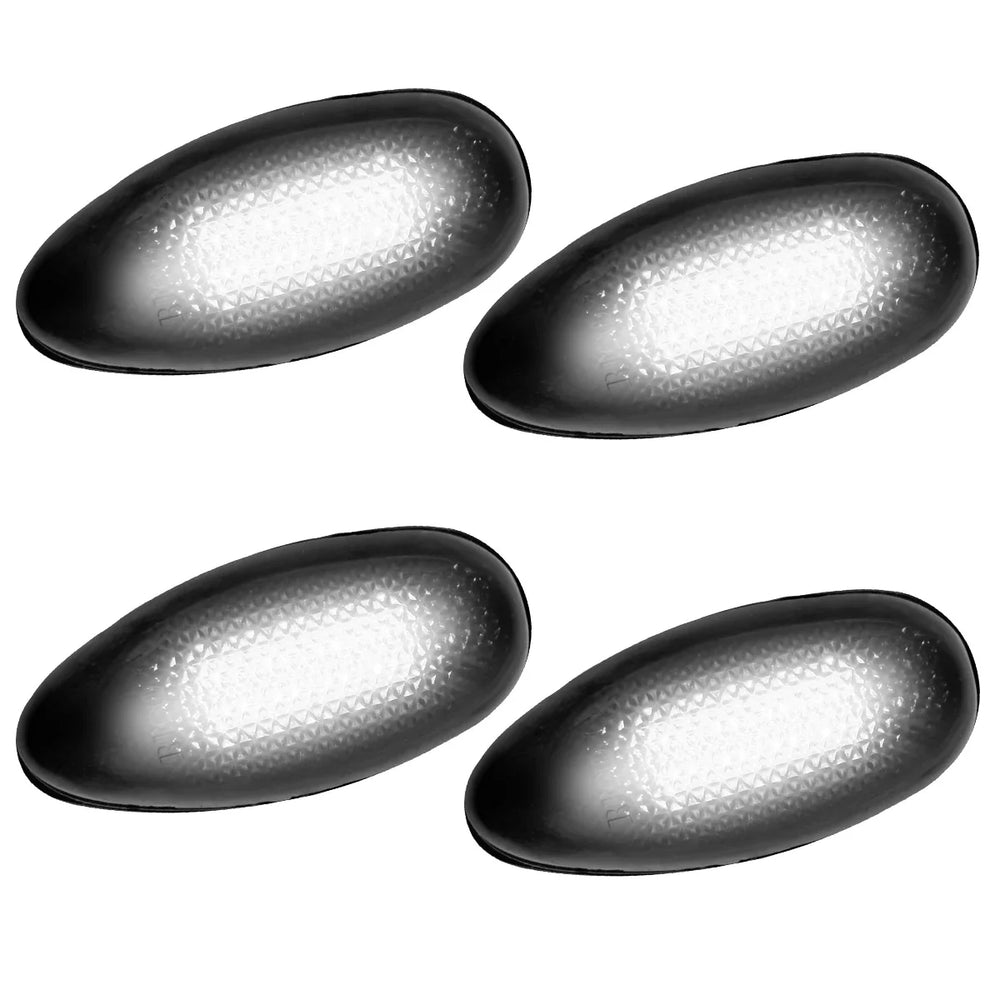 9914 SIERRA & SILVERADO FENDER LENSES (4 PC SET) 4 WHITE LIGHTS