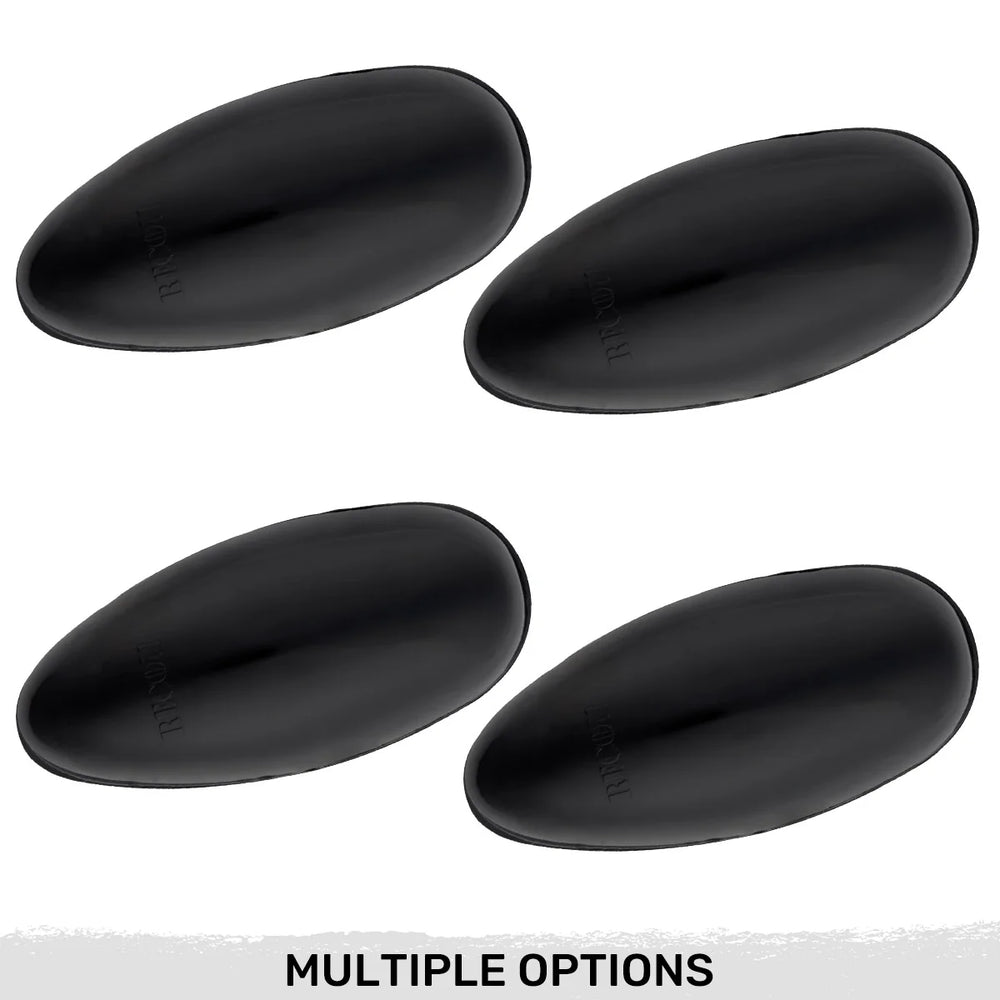 ~(1 lbs. 10X6X3)~ GMC and Chevy 99-14 Sierra and Silverado (1st and 2nd GEN) Dually Fender Lenses (4-Piece Set) w/ 2 Red LED Lights and 2