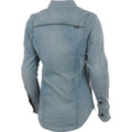 Speed and Strength Speed Society Armored Moto Shirt Denim Blue Womens - Large