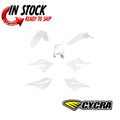 Cycra 22+ Yamaha YZ125 5-pc Replica Body Kit - White