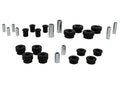 Control arm - upper and lower bushing 16 Bushings 10 Tubes Grease