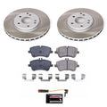 Power Stop 09-11 Mercedes-Benz SLK300 Front Semi-Coated Rotor Kit