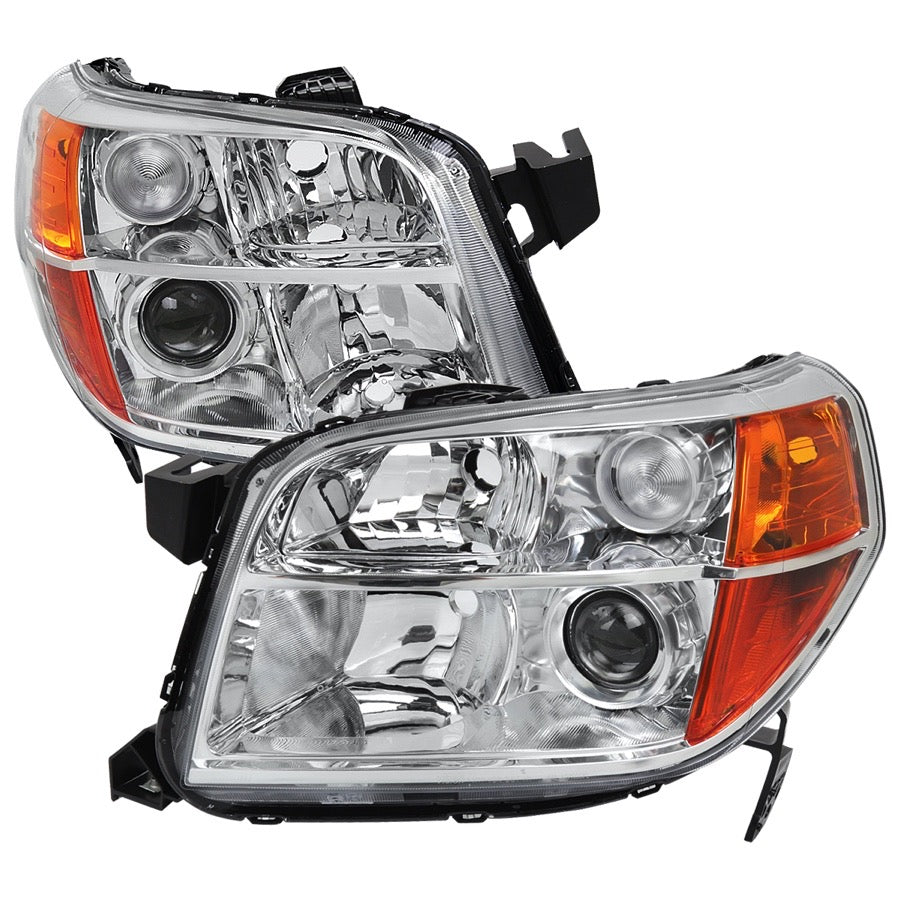 SPEC D TUNING chrome headlights