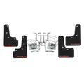 Grimmspeed 22-25 Subaru WRX Mudflaps - Black w/ Red Lettering