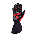 OMP KS-2R GLOVES MY2022 RED/BLACK SIZE 6