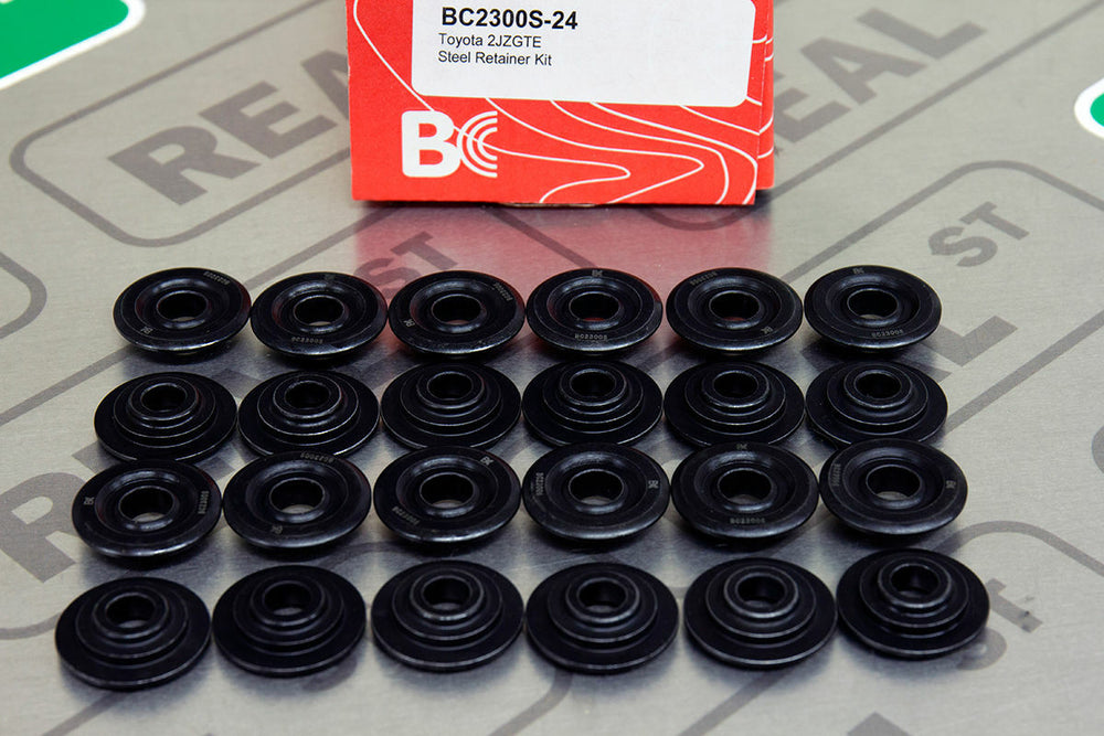 Brian Crower Toyota 2JZGTE/Lexus 2JZGE Steel Retainers (Set of 24)