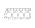 Cometic 01-06 GM 6.6L Duramax 4.100in Bore .040in MLS Head Gasket - Left