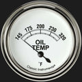 CLASSIC WHITE 2 5/8IN OIL TEMP