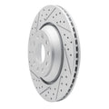 DFC 06-25 Audi TT Quattro RS Rear Left Drilled & Slotted Geoperformance Rotor