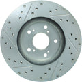 StopTech Select Sport 99-08 Acura TL (STD Caliper) / 01-03 CL Slotted and Drilled Left Front Rotor