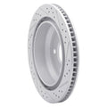 DFC 98-02 Chevrolet Camaro Rear Left Drilled & Slotted Geoperformance Rotor