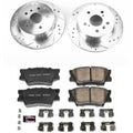 Power Stop 07-12 Lexus ES350 Rear Z23 Evolution Sport Brake Kit