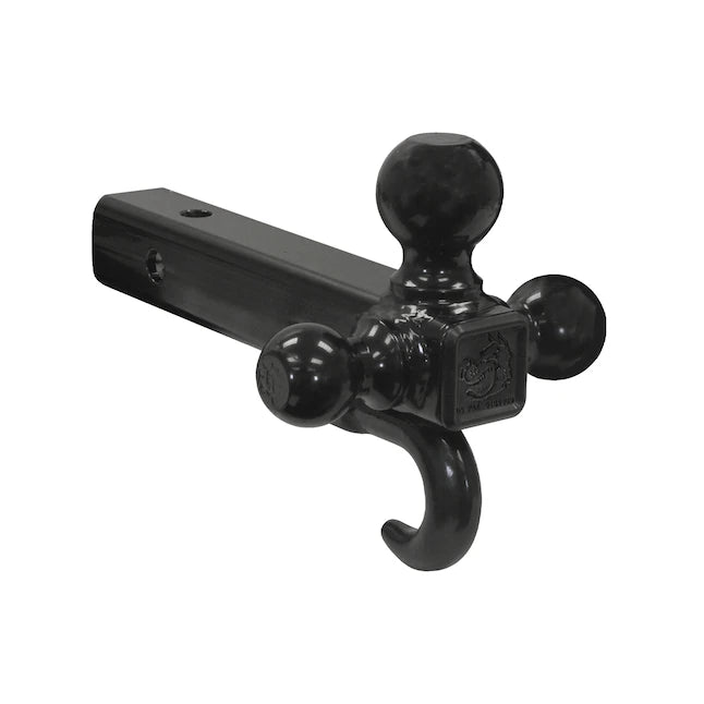 TRI-BALL W/HOOK HITCH,1-7/8,2,2-5/1