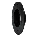 R1 04-06 Nissan Sentra Rear Right Drilled & Slotted Black Brake Rotor