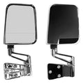 Rugged Ridge 87-02 Jeep Wrangler YJ/TJ Chrome Dual Focus Door Mirror Kit