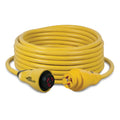 CORDSET EEL, 30A 125V, 50', YELLOW,