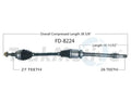 NEW CV AXLE