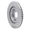 DFC 11-25 Hyundai Sonata Front Left Drilled & Slotted Silver Brake Rotor