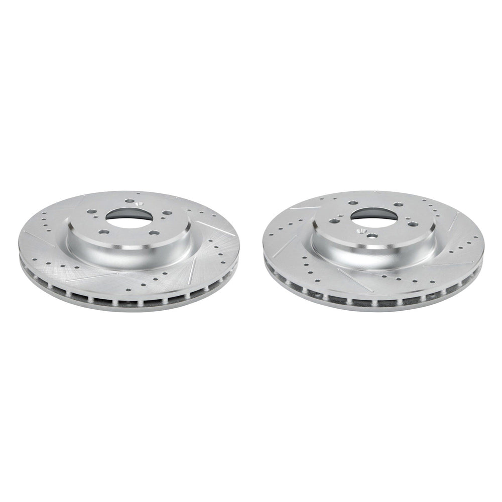 Power Stop 21-23 Acura TLX Front Drilled & Slotted Rotor - Pair