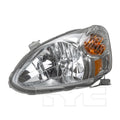 LH HEADLAMP LENS/HOUSING TOYOTA ECHO 20032005