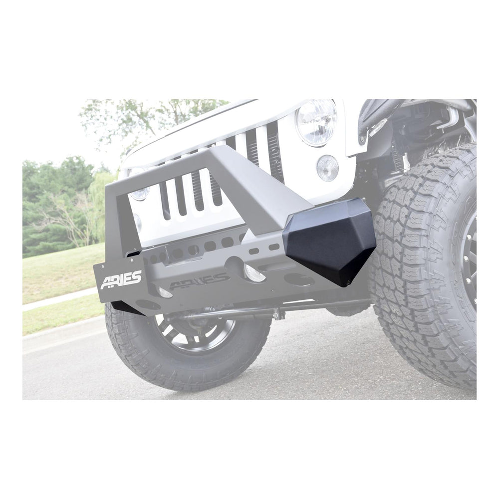FRONT MODULAR BUMPER END CAPS