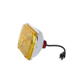 LED Forward Facing Light Yellow Lens 5 Inch x 7 Inch Rectangle Modern-Tech Upgrade For Old-School Sealed Beam Headlight Systems Utilizes 5700K Bulb Sold Individually RetroBright