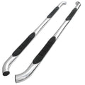 3 INCHES ROUND SIDE STEP BAR - BLAC