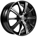 SPARK 14X5.5 4X100 ET38 CB73.1 BLACK MACHINED