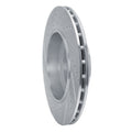 DFC 14-16 Maserati Ghibli Rear Right Drilled & Slotted Silver Brake Rotor