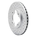 R1 90-97 Acura Cl Front Left Drilled & Slotted Geoperformance Rotor