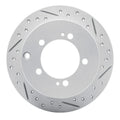 R1 94-07 Chrysler Sebring Rear Right Drilled & Slotted Geoperformance Rotor