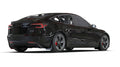 Rally Armor 24-26 Tesla Model 3 Highland Black UR Mud Flap Metallic Black Logo