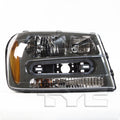 CAPA 0209 CV TBLZR SS/0207 LS HEADLAMP ASSY RH