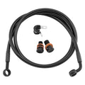 Goodridge Harley-Davidson 0049-3Fpbk/Bk +10in 10in Front Brake Line Kit - Black